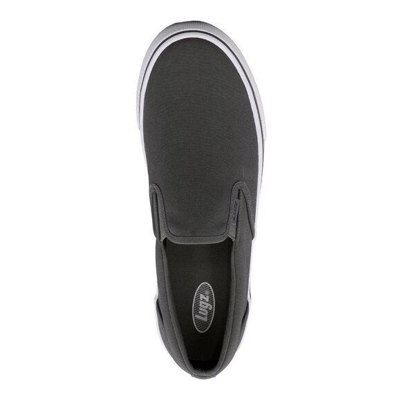 Men’s Canvas Slip-On Sneakers Casual Shoes Gray Lugz Sammy Size 8, 13 - Picture 5 of 7